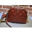 Gucci GG matelassé leather shoulder bag ‎702229 Brown 2022