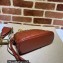 Gucci GG matelassé leather shoulder bag ‎702229 Brown 2022