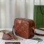 Gucci GG matelassé leather shoulder bag ‎702234 Brown 2022
