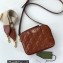 Gucci GG matelassé leather shoulder bag ‎702234 Brown 2022