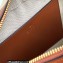 Gucci GG matelassé leather shoulder bag ‎702234 Brown 2022