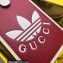 Gucci x Adidas phone case with Shoulder strap bag ‎‎702203 Red 2022