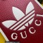 Gucci x Adidas phone case with Shoulder strap bag ‎‎702203 Red 2022