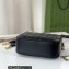 Gucci GG matelassé leather shoulder bag ‎702234 Black 2022