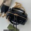 Gucci GG matelassé leather top handle bag ‎702251 Black 2022