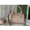 Gucci GG matelassé leather top handle bag ‎702251 Beige 2022
