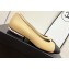Chanel Pearl Around Heel Ballerinas Leather Beige 2022