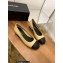 Chanel Pearl Around Heel Ballerinas Leather Beige 2022