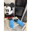Marni long hair calfskin Fussbett sabot Blue 2022