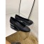 Chanel Pearl Around Heel Ballerinas Leather Black 2022