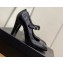 Chanel Heel 9.5cm Open Shoes G39110 Leather Black 2022