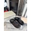 Marni long hair calfskin Fussbett sabot Black 2022