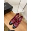 Chanel Heel 9.5cm Open Shoes G39110 Leather  Burgundy 2022