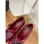 Chanel Heel 9.5cm Open Shoes G39110 Leather  Burgundy 2022