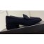 Chanel Heel Logo Tweed Loafers Black 2022
