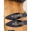 Chanel Heel Crystal Camellia CC Logo Satin Mules 2022