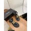 Chanel Heel Jewel CC Logo Thong Sandals G36402 Black 2022