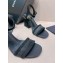 Chanel Pearl Around Heel 8.5cm Sandals G39241 Mesh Black 2022