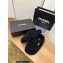 Chanel Shearling Jewel CC Logo Mules Black 2022