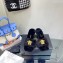 Versace Heel 7cm La Medusa Shearling Mules Black/Gold 2022