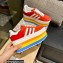 Gucci x adidas women's GG Gazelle sneakers 707873 Red 2022