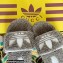 Gucci x adidas shearling platform sandals Gray 2022