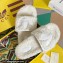 Gucci x adidas shearling platform sandals White 2022