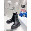 Celine Bulky Buckled Medium Boots In Calfskin Black 2022