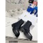 Celine Bulky Laced Up Boots In Nylon And Shiny Bull Black 2022