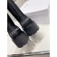 Celine Bulky Laced Up Boots In Nylon And Shiny Bull Black 2022