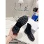 Celine Bulky Laced Up Boots In Nylon And Shiny Bull Black 2022