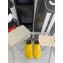 Marni long hair calfskin Fussbett sabot Yellow 2022