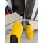 Marni long hair calfskin Fussbett sabot Yellow 2022