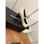 Chanel Pearl Around Heel Open Shoes G39245 Leather Light Beige 2022