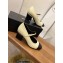 Chanel Pearl Around Heel Open Shoes G39245 Leather Light Beige 2022