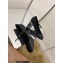 Chanel Pearl Around Heel Open Shoes G39245 Leather Black 2022