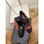Chanel Pearl Around Heel Open Shoes G39245 Leather Burgundy 2022