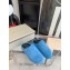 Marni long hair calfskin Fussbett sabot Blue 2022