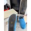 Marni long hair calfskin Fussbett sabot Blue 2022