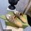 Gucci x adidas women's Trefoil slipper 702211 GG Beige 2022