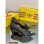 Gucci x adidas Heel 7.5cm women's Trefoil Pumps Leather Black 2022