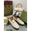 Gucci GG matelassé princetown Jordaan loafers 699903 White 2022