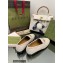 Gucci GG matelassé princetown Jordaan loafers 699903 White 2022
