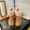 Gucci Heel 6cm Platform 2cm Shearling Ankle boots Brown with Interlocking G Stripe 2022