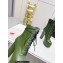 Saint Laurent Heel 14.5cm Platform 4.5cm Cherry Lace-up Booties Smooth Leather Green 2022