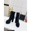 Saint Laurent Heel 14.5cm Platform 4.5cm Cherry Lace-up Booties Suede Black 2022
