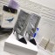 Balmain Heel 10.5cm Bicolor Sleeve Sequins Glitter boots Silver 2022