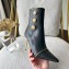 Balmain Heel 9.5cm Roni ankle boots Leather Black 2022