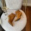 Balmain Heel 9.5cm Uria ankle boots Suede Brown 2022