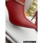 Louis Vuitton Heel 10cm Mansion Ankle Boots Red with Chain 2022